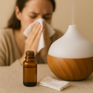 Etherische olie verkoudheid en luchtwegen