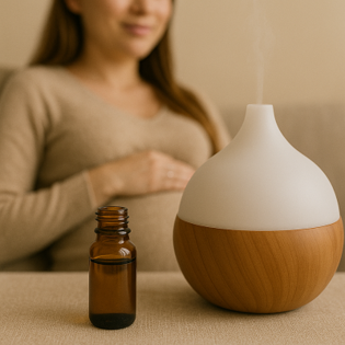 Etherische olie zwangerschap