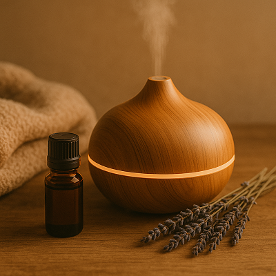 Etherische olie ontspanning