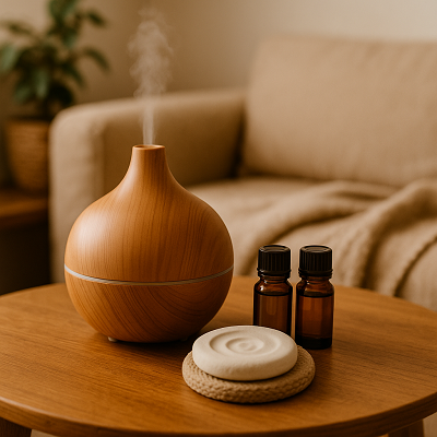 Etherische olie anti-stress