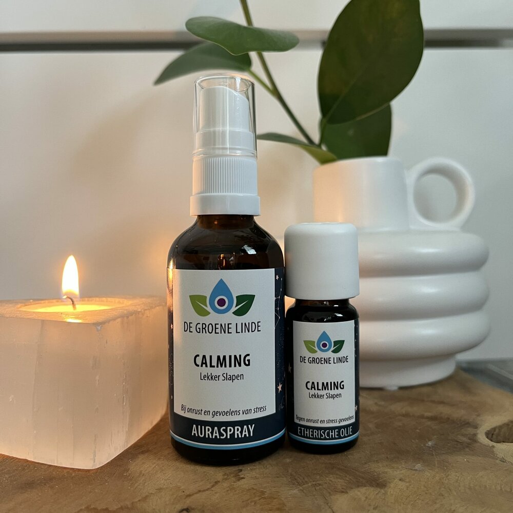 Calming auraspray de groene linde