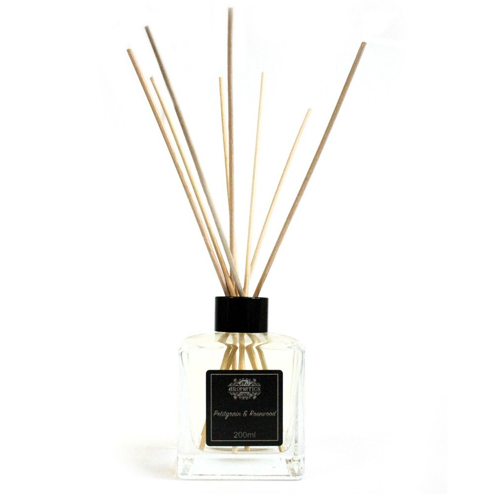 Petitgrain rozenhout reed diffuser geurstokjes 