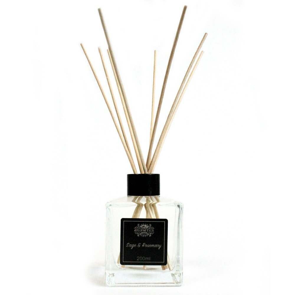Salie rozemarijn reed diffuser geurstokjes 