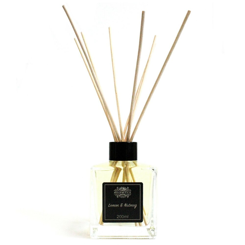 Lemon Nootmuskaat reed diffuser geurstokjes 