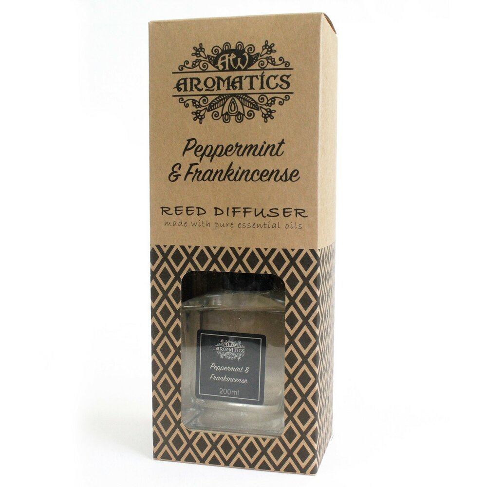 Pepermunt wierook reed diffuser geurstokjes 