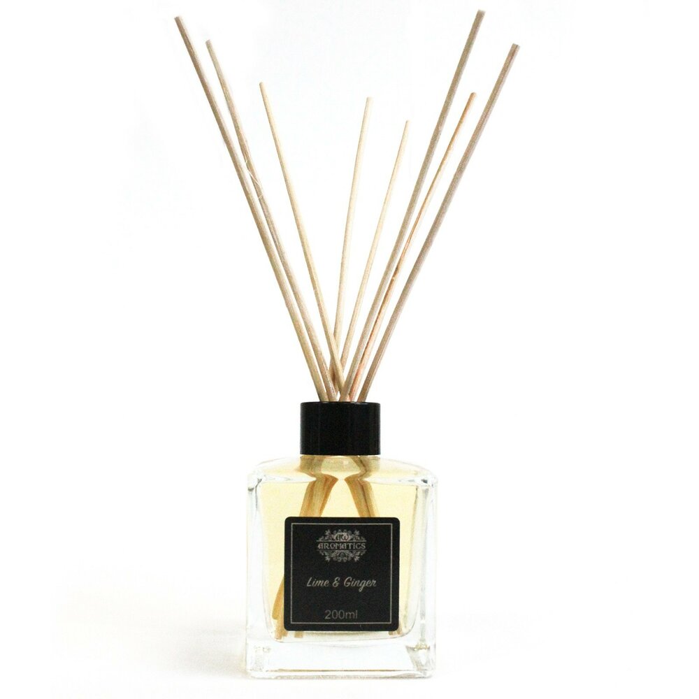 Limoen gember reed diffuser geurstokjes 