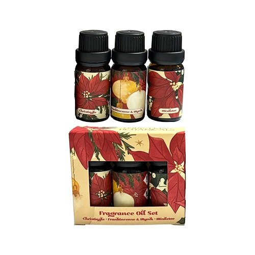 kerstolie set van 3