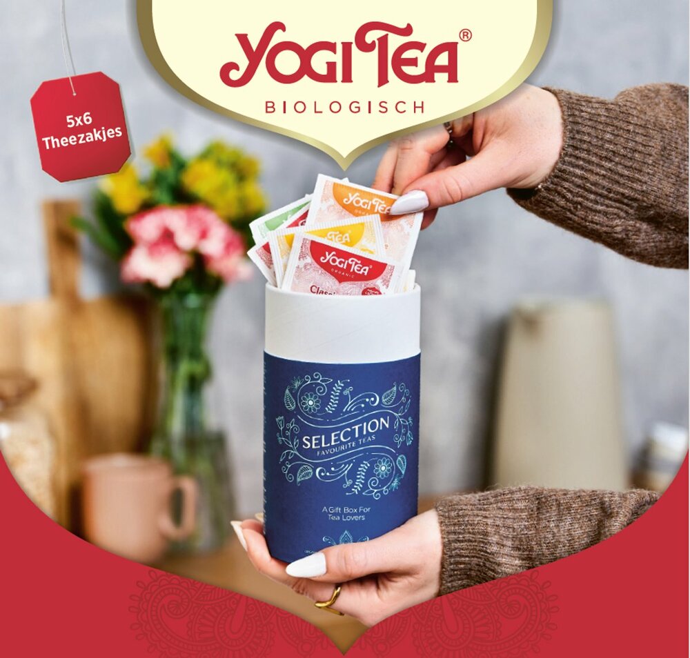 Yogi tea favorite selection cadeaubox