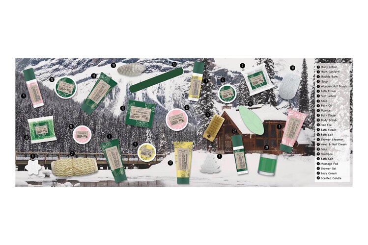 Adventskalender bad en body winter spa