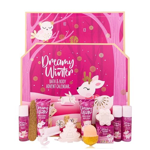adventskalender bad en body dreamy winter