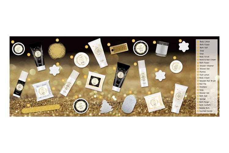 Adventskalender bad en body winter magic