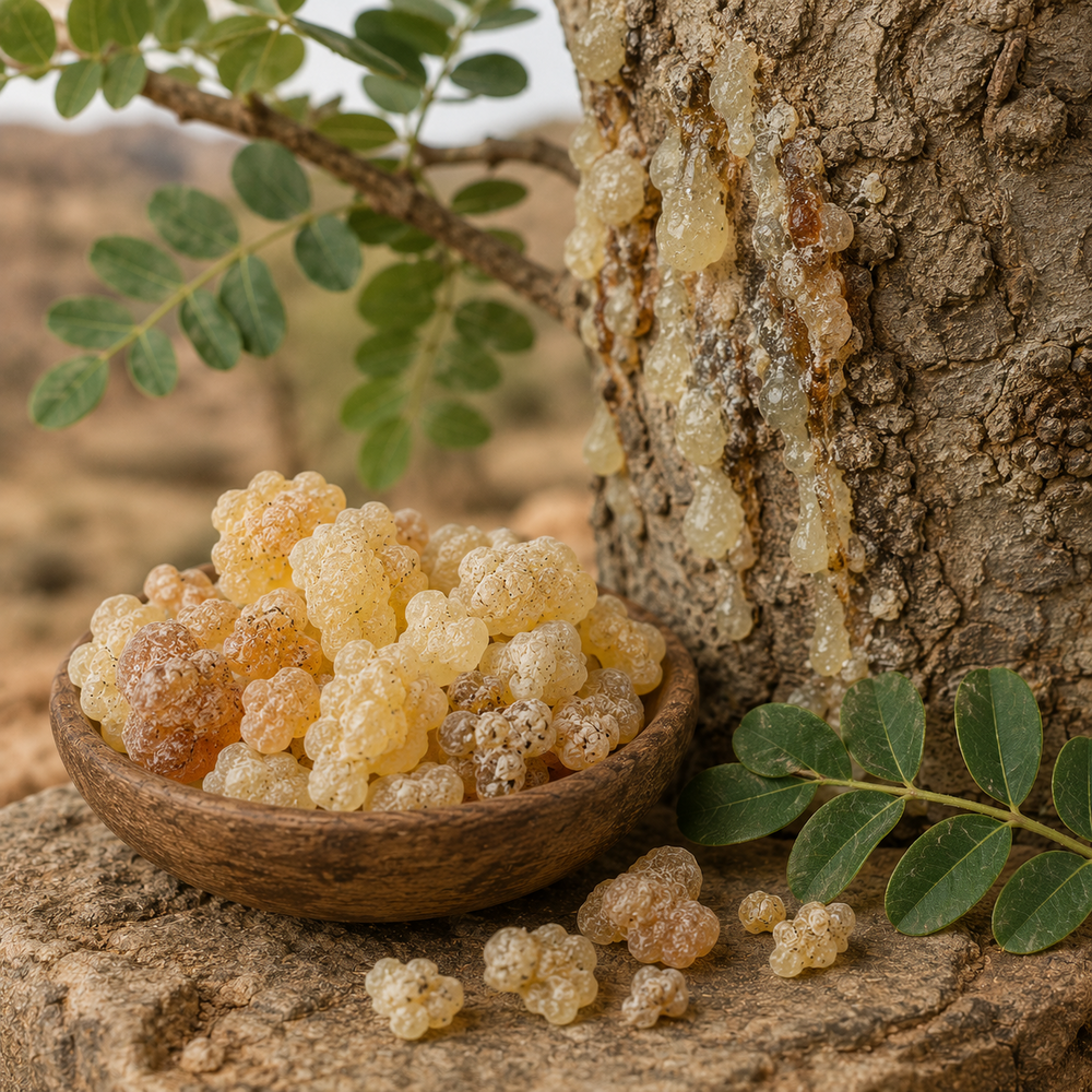 Frankincense wierook somalie etherische olie - merlijn wellness