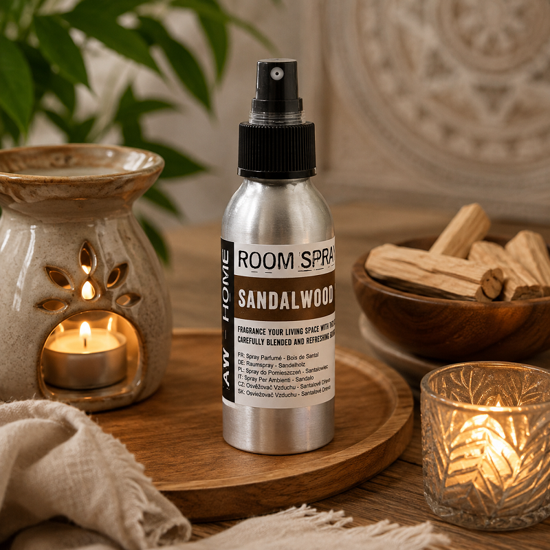 Sandelhout etherische olie spray - aw home - 100ml