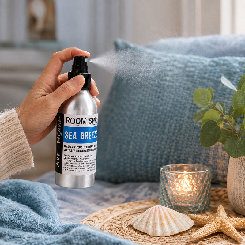 Sea breeze etherische olie spray - aw home - 100ml