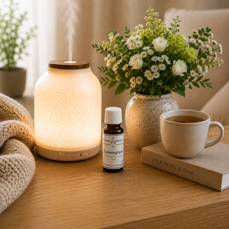 Lemongrass etherische olie - merlijn wellness