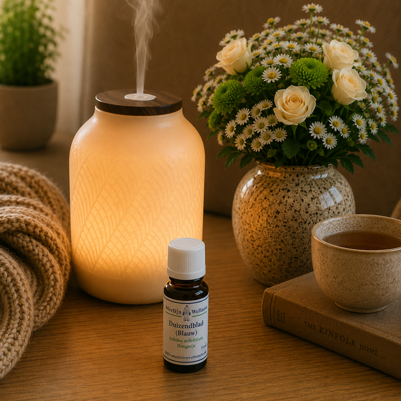 Duizendblad blauw etherische olie 5ml - merlijn wellness