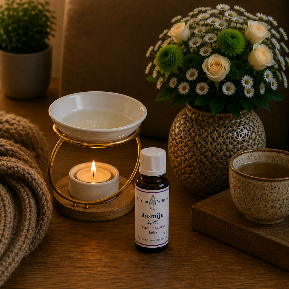 Jasmijn etherische olie 2,5%  - merlijn wellness