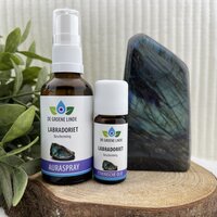 Labradoriet auraspray de groene linde