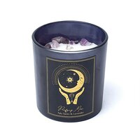 Purifying Moon manifestatie kaars met edelsteen pure works