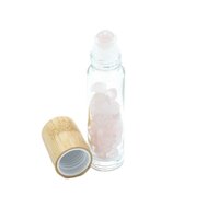 rozenkwarts lege edelsteen roller