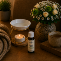 Kamille blauw etherische olie 5ml - merlijn wellness