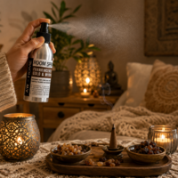 Frankincense mirre etherische olie spray - aw home - 100ml