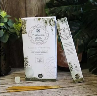 Purification edelsteen wierook green tree 
