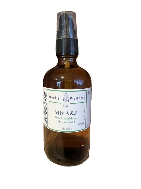 amandel met jojoba olie