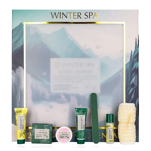 adventskalender bad en body winter spa 