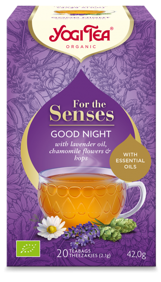 yogi tea goodnight for the senses