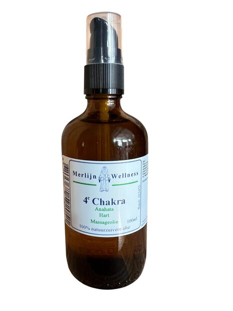 4e chakra massage olie