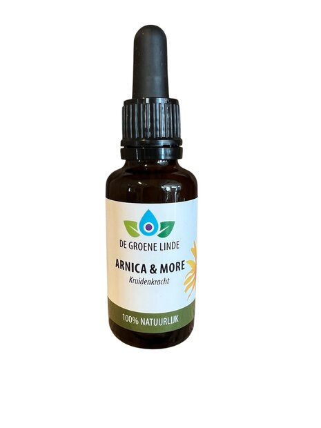 arnica en more olie de groene linde
