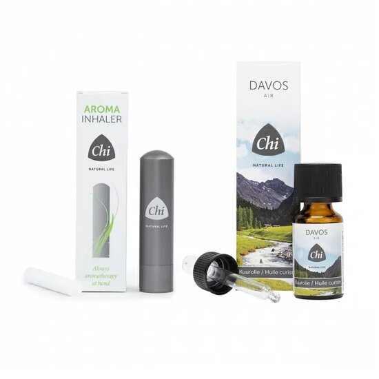 davos kuurolie met inhaler