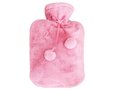 warmwaterkruik pluche roze