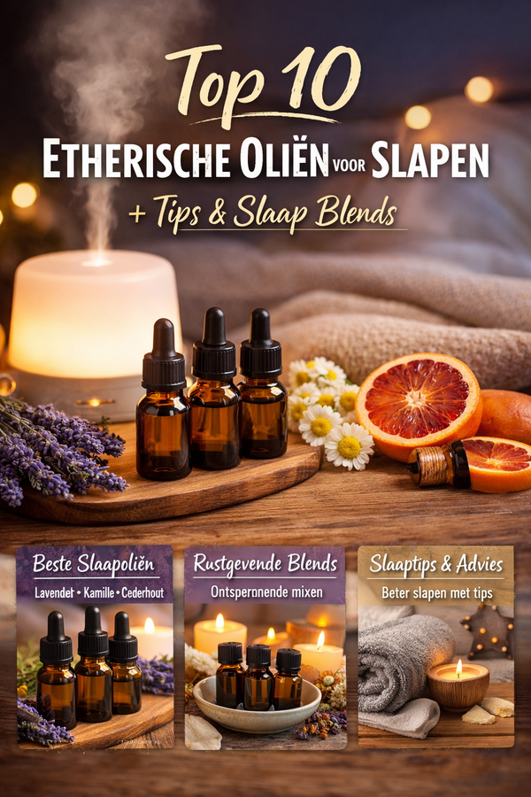 Top 10 etherische olien voor slapen, tips en slaap blends