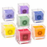 7 Chakra's geurkaars koolzaadwas 7 Chakra's geurkaars koolzaadwas