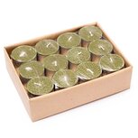 Frankincense waxinelichtjes fair trade 24 stuks Frankincense waxinelichtjes fair trade 24 stuks