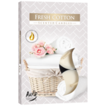 Fresh Cotton waxinelichtjes Aura Fresh Cotton waxinelichtjes Aura